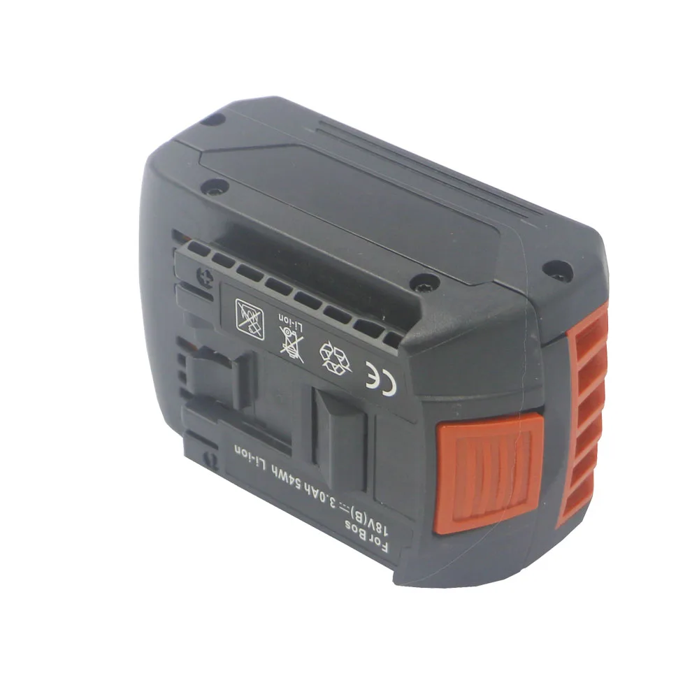 DVISI-batería recargable de 18 V para taladro Bosch, pila de 3000mAH/4000mAh para taladro Bosch BAT618 BAT609 BAT618G 336 169 GKS 18 V-LI CCS180 FHN180 rh180