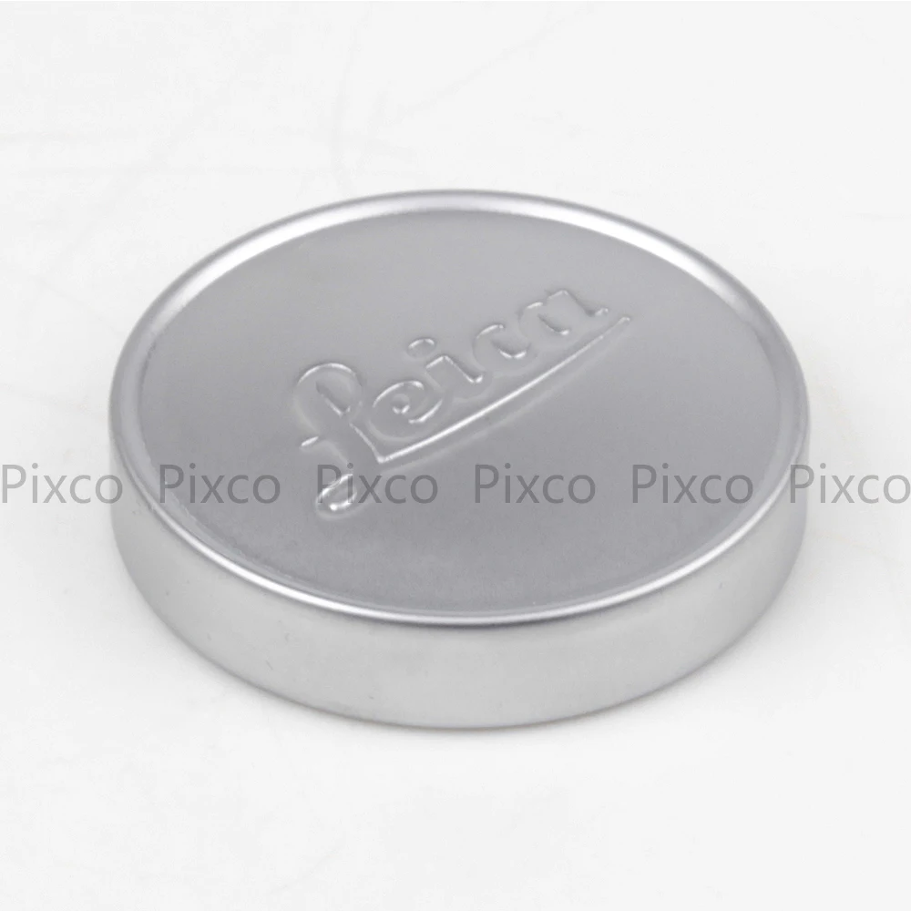 Front Cap Suit For Leica E39 39mm Mount Lens Protect Silver metal Inner Size 42mm