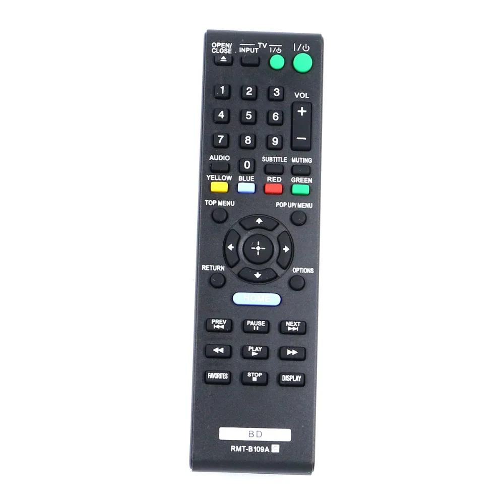 New Remote Control RMT-B109A fits for SONY BLU-RAY DISC PLAYER BDP-S380 BDP-S280 BDP-S480 BDP-S580WM BDP-S580/WM BDP-S380 BDP-S5