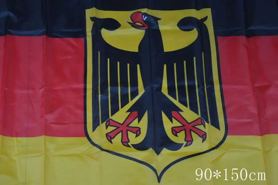 90*150cm/60*90cm/40*60cm/15*21cm Germany German Eagle Flag 3*5 Feet Deutschland Hawk