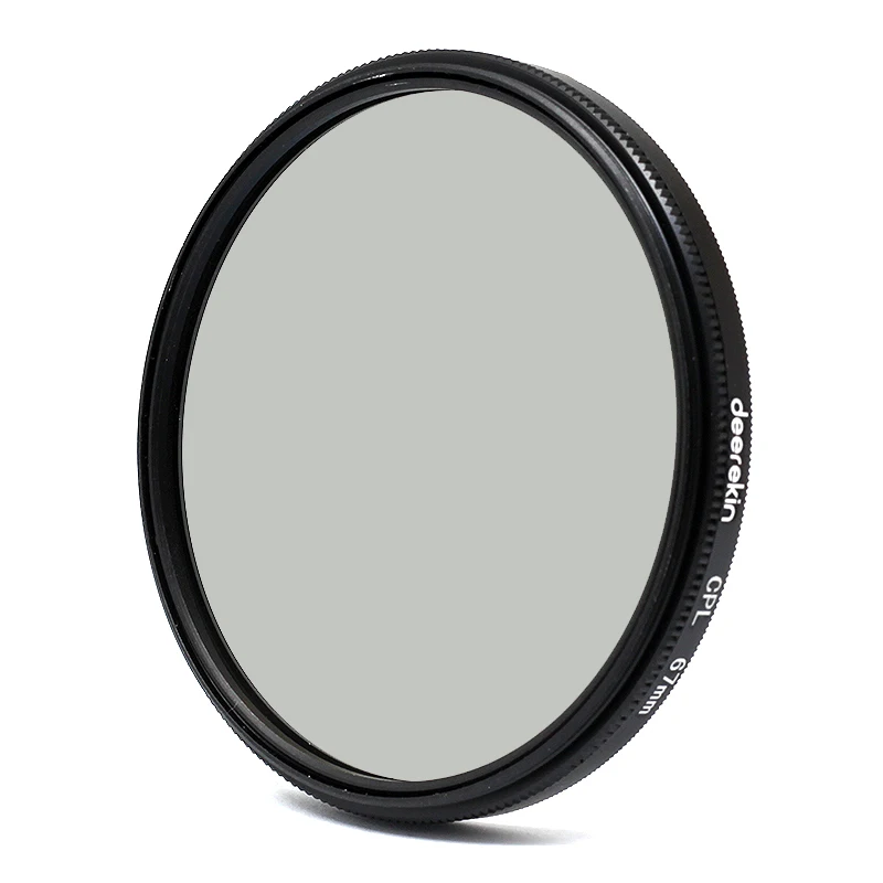 Deerekin C-PL Circular Polarizer Polarizing CPL Filter for Canon Nikon Sony Lens 82 77 82 72 77 67 62 58 55 52 49 46 43 40.5 37