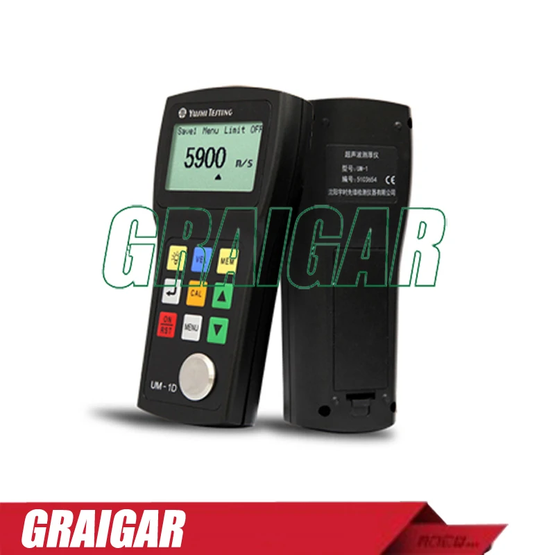 

Portable Ultrasonic Thickness Gauge UM-1 Measuring Range 0.8~300mm