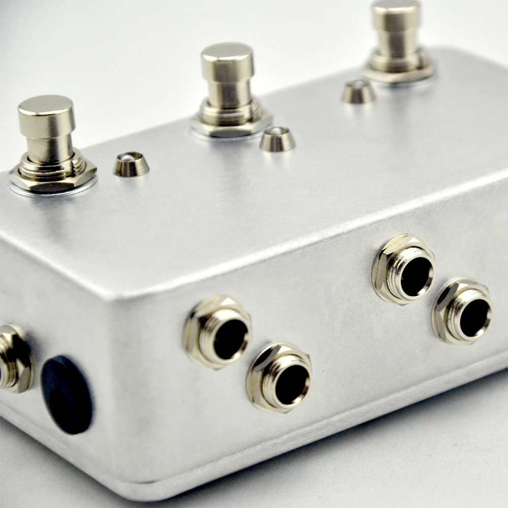 LANDTONE Hand Made 3Looper-Guitar Loop Pedal Switch Board-True Bypass Channel Selection True Bypass for all pedal switch
