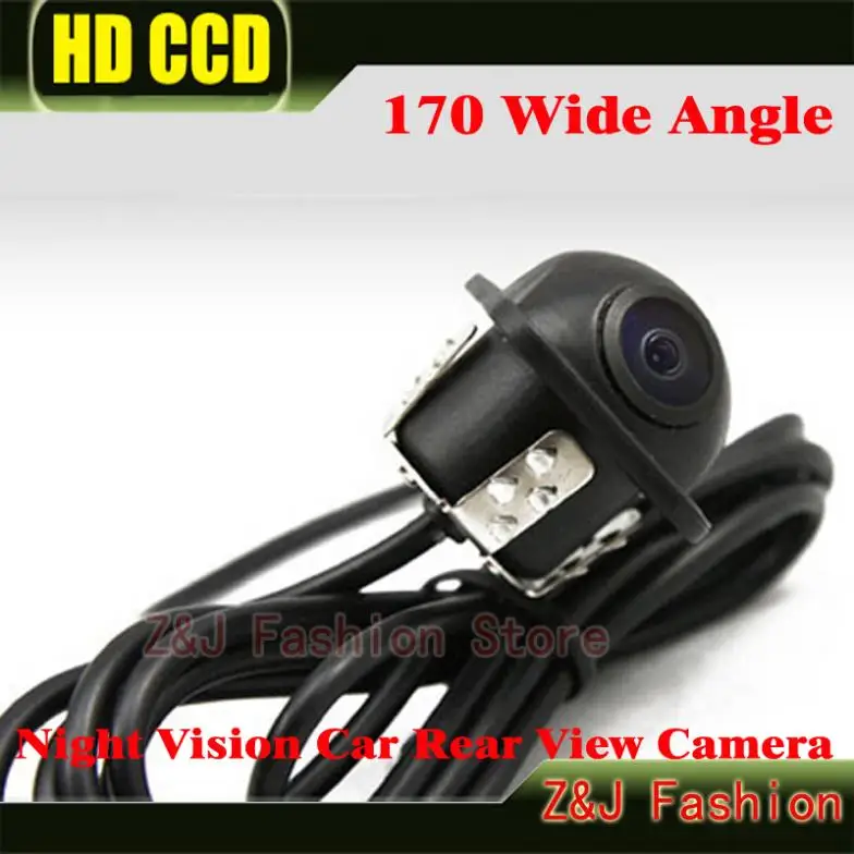 170 Wide Angle night Car Rear View Camera Front Camera Viewside Camera Reverse Backup Color Camera 6M Cable