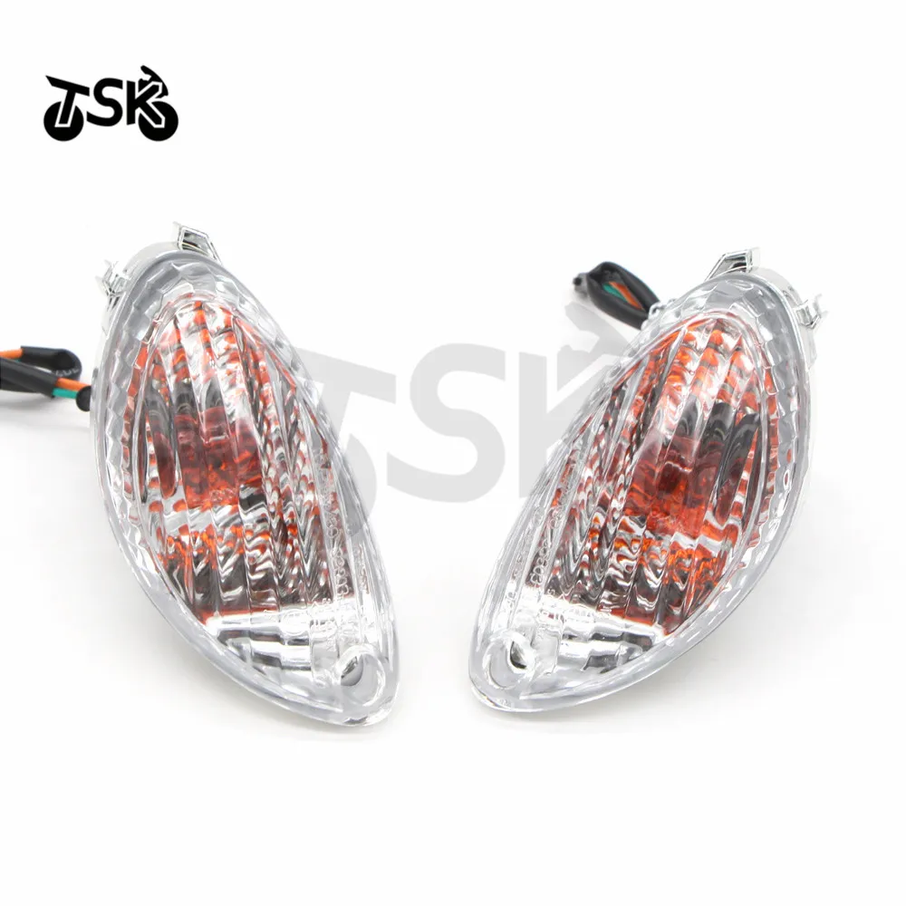 

1Pair Motorcycle Rear Turn Signals Light Indicator Blinkers smoke or clear Lens For Suzuki Hayabusa GSX-1300R 2008-2020