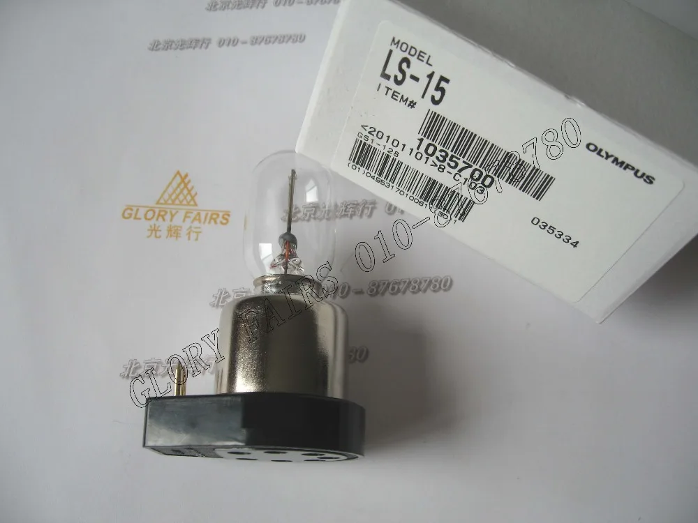 Olympus LS-15 6V 15W lamp,8-C103 1035700 microscope light,6V15W 8C103 LS15 BH BHC tungsten bulb,USHIO SM-8C103