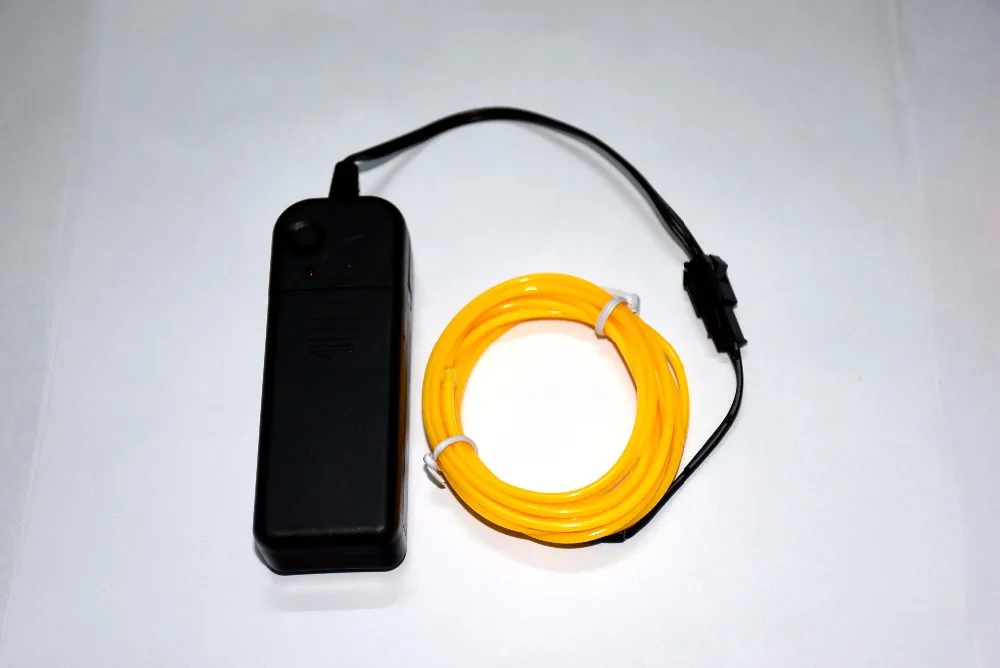 2m/3m/5m Neon Light Dance Party Decor Light Neon LED lamp Flexible EL Wire Rope Tube Waterproof LED String With Controller