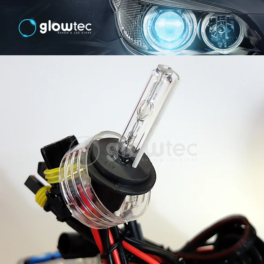 GLOWTEC 2Pcs HID  H1 H7 H11 Bulb 35W 3000K 4300K 5000K 6000K 8000K 10000K 12000K 15000K Auto Lamp 12V Car Headlight Fog Lights