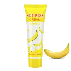 Sex Lubricant Banana Flavor 30ml Anal Lubricant Transprant Water-Based Sex Oil Vaginal And Anal Gel Sex Product For Adult