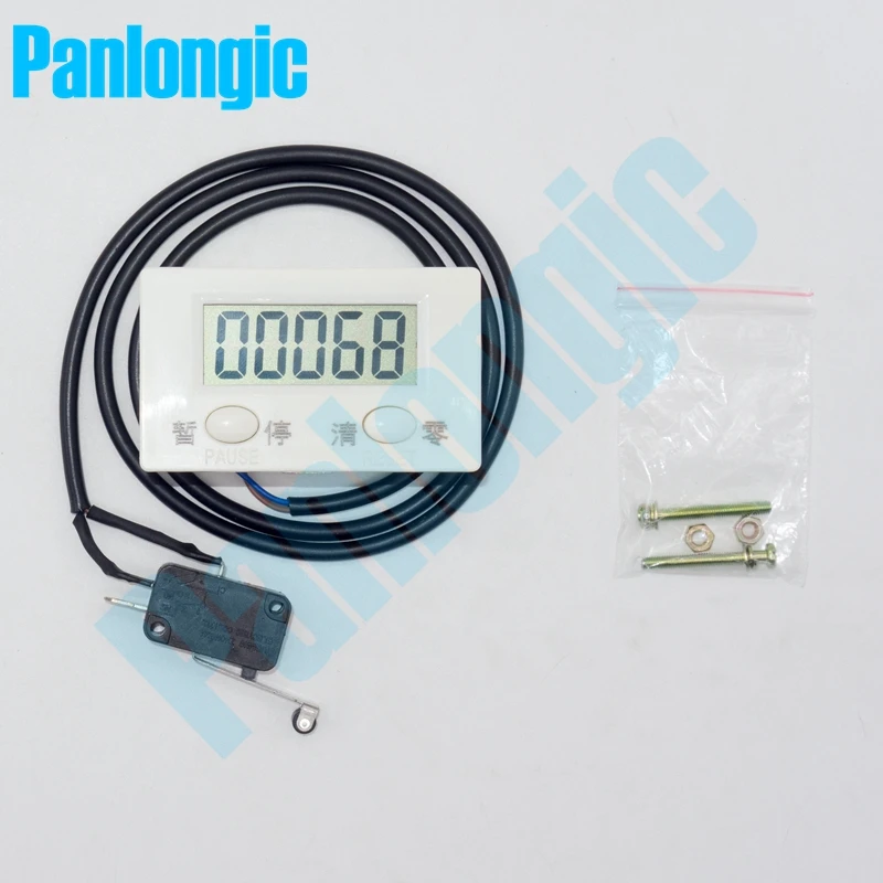 LCD Punch Digital Counter 5 Digit and Limit Switch with Reset&Pause Button