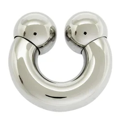 10mm thick 316L stainless steel body piercing jewelry circular barbell piercing ring body jewelry