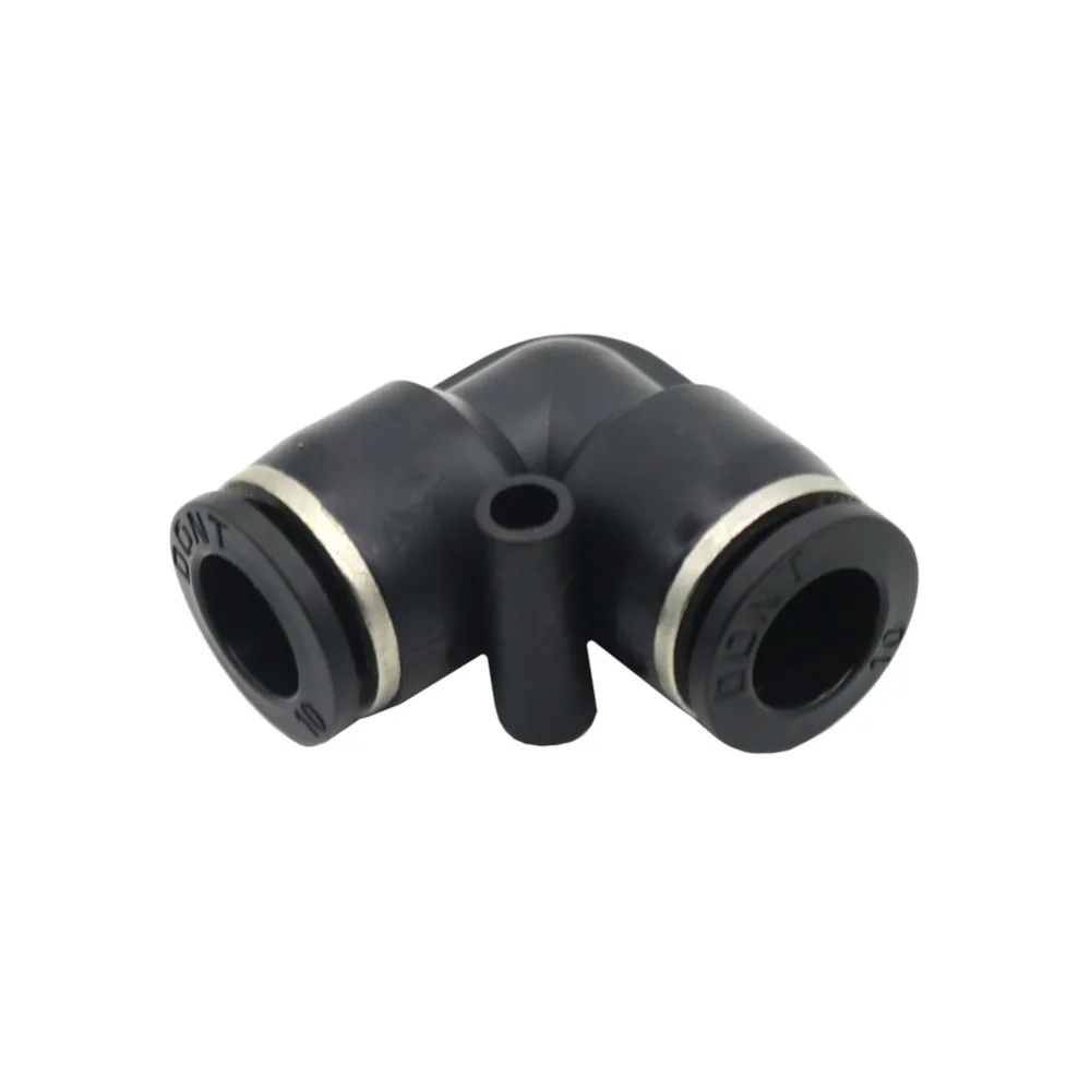 5 Pcs  6/8/10mm  PVC PE Hose Quick connector Elbow connector joint Garden Mist  System Fitting Pneumatic water connector