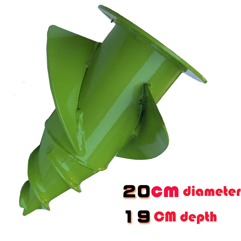 Powerful tobacco cultivation tobacco drilling bit head drilling ground tool planting accessories 20cm