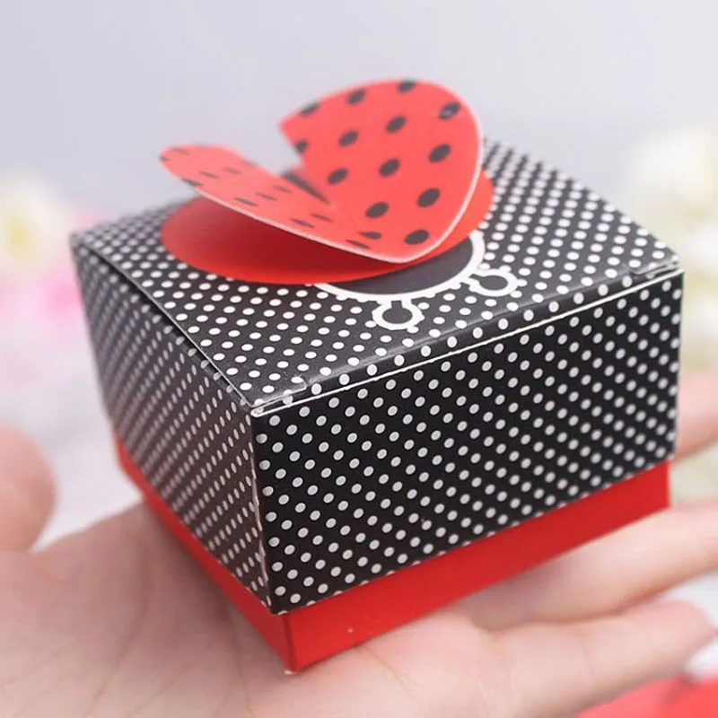 50pcs Wedding Candy Box Baby Shower Favor Box Party Decorations 