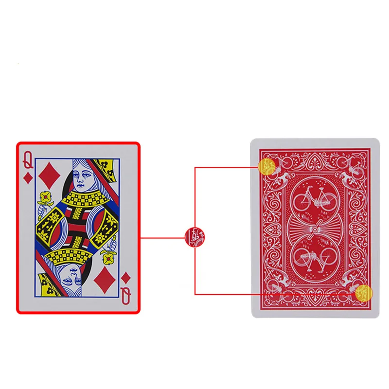 Marked Stripper Deck Playing Cards Poker Card Magic Tricks Close Up Magic Stage Magic Magia Magie Magician Prop Illusion Gimmick