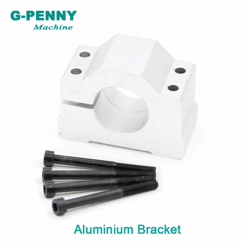 Free shiping! Spindle motor fixture aluminum 20/22/24/26/28/30/32/34/36/38/40/42/44/46mm Clamp Bracket For CNC spindle motor