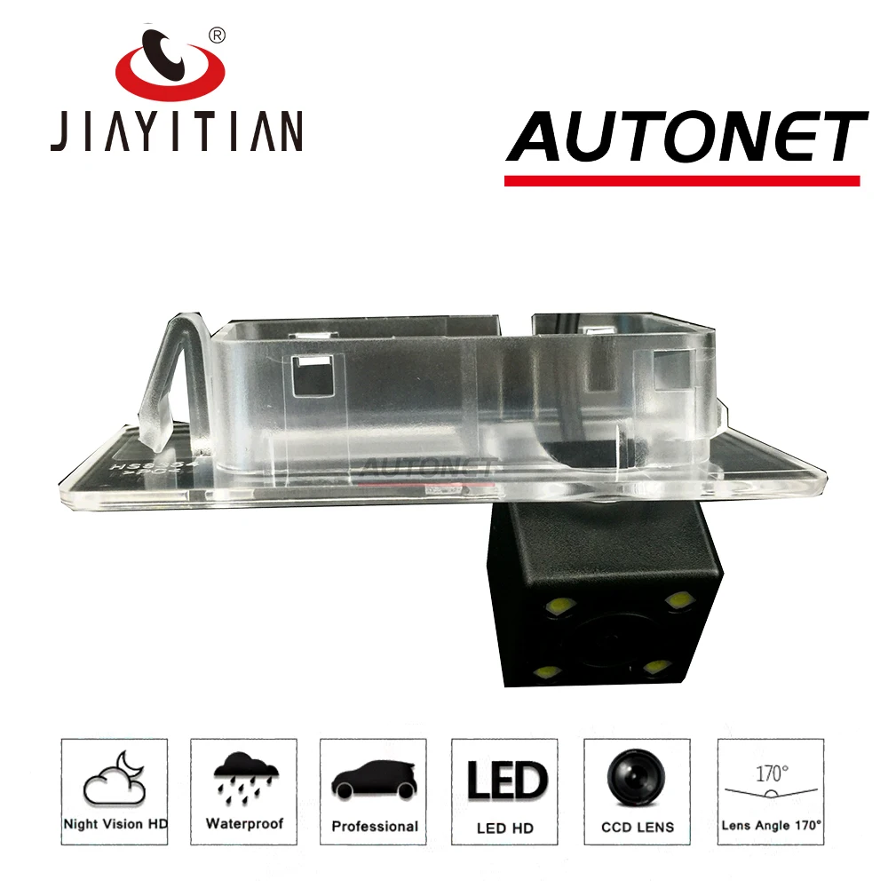 JIAYITIAN – caméra de vue arrière pour Hyundai verna 2015 2016 2017/4LEDS CCD/Vision nocturne/caméra de recul/caméra de stationnement de secours