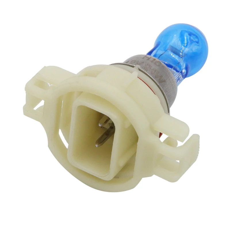 2pcs auto 24W H16 5202 Halogen Bulb xenon PSX24W drl 12V 4300K fog light Quartz Glass Dark Blue Car hod Headlight Lamp daylight