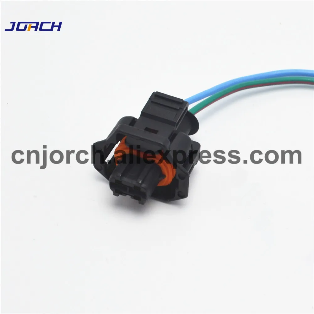 1pc 2 Pin Way Boschs Wire harness Female Diesel Common Rail Injector Plug Socket Electric Pigtail plug With 20cm Wire