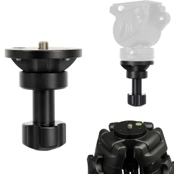 65mm CNC Half Ball Flat to Bowl Adapter Converter for Manfrotto Weifeng Video Tripod Fluid Head DSLR Rig Camera