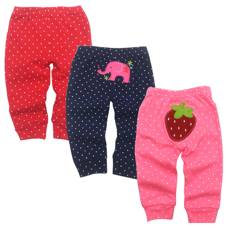 Baby Pants Newborn Baby Boys Babies Girls Clothing Roupa Bebe 3 Pack Infant 3 6 9 12 18 24 Months Pants