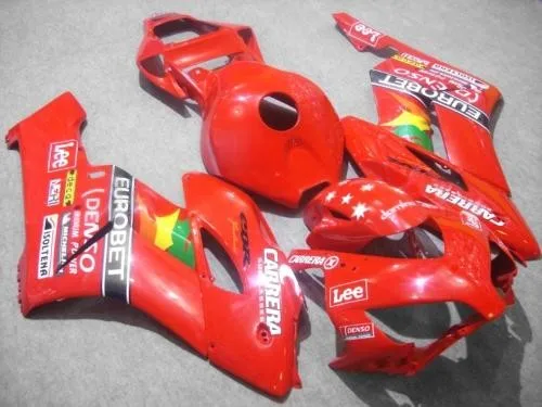 

km For CBR1000RR 2004 2005 Custom Fairing red Bodywork CBR 1000RR 04 05 Kit Set