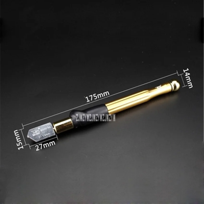 New High-quality Glass Knife Cutting Tiles Knife Diamond Grained Glass Push Knife Glass Cutter Roller Type Glass Cutting Tools