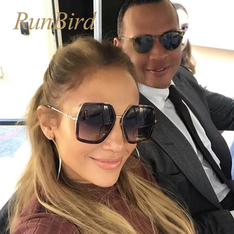 

Women's Oversize Retro Square Sunglasses ladies Red Green Sun Glasses Brand Designer High Quality Shades Oculos Femme 1227R