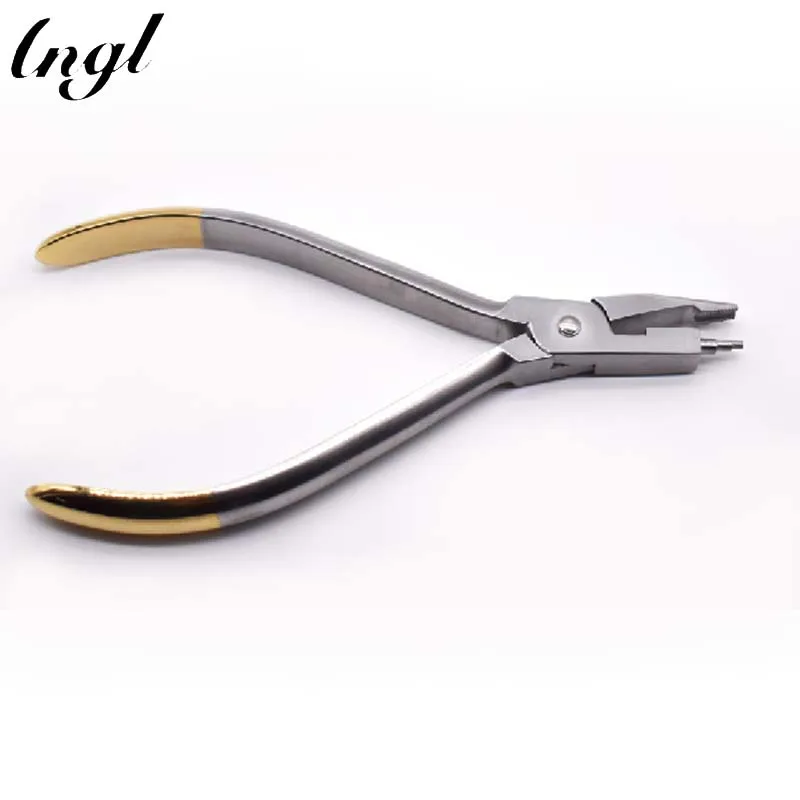 

Dental Orthodontic Half-moon Trapezoidal Pliers Dental Tools Ortho Dental Young Loop Bending Plier Trapezoidal Tip Making