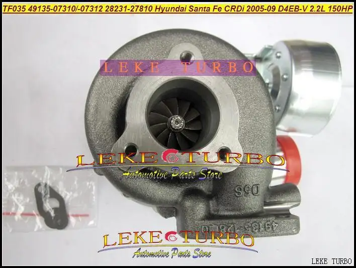 ww TF035 49135-07310 28231-27810 49135-07311 49135-07312 49135-07410 28231-27850 Turbo For HYUNDAI Santa Fe Grandeur CRDi CRDi