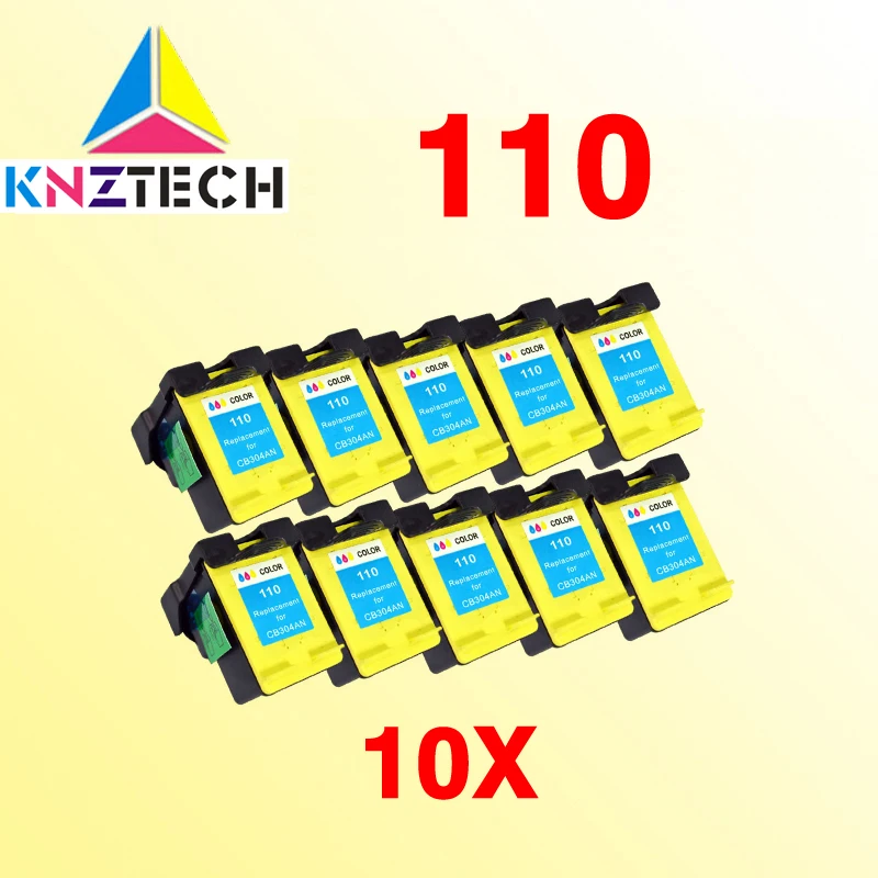 10pcs ink cartridges compatible for hp 110 for hp110 110xl CB304A A310 A516 A526 A616 A626 A617 A320 printer