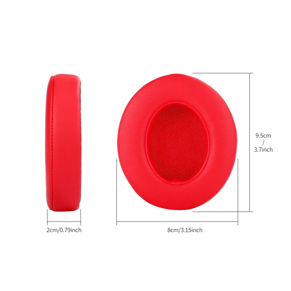 2 шт. Сменные поролоновые насадки для наушников Monster Beats Studio 2 3 2,0 3,0 гарнитура амбушюры губка подушки вкладыши чехол