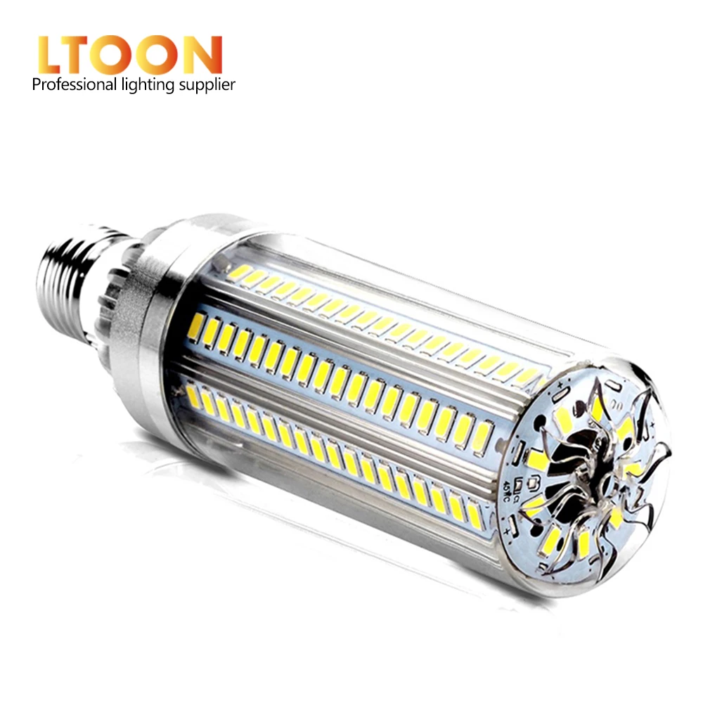 [LTOON]E27 Corn Bulb 50W 35W 25W LED Lamp 110V 220V LED Bulb Aluminum Ampoule For Outdoor Square Playground Warehouse Lighting