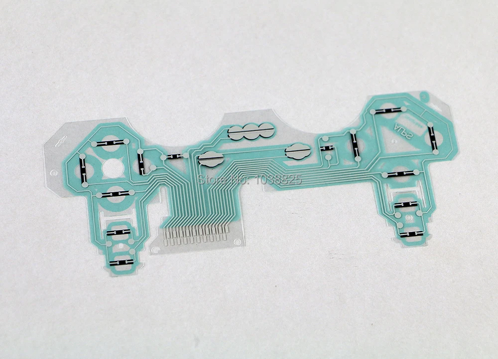 10 قطعة/الوحدة تحكم موصل فيلم إجراء فيلم لوحة المفاتيح الكابلات المرنة ل PS3 Controller-SA1Q194A