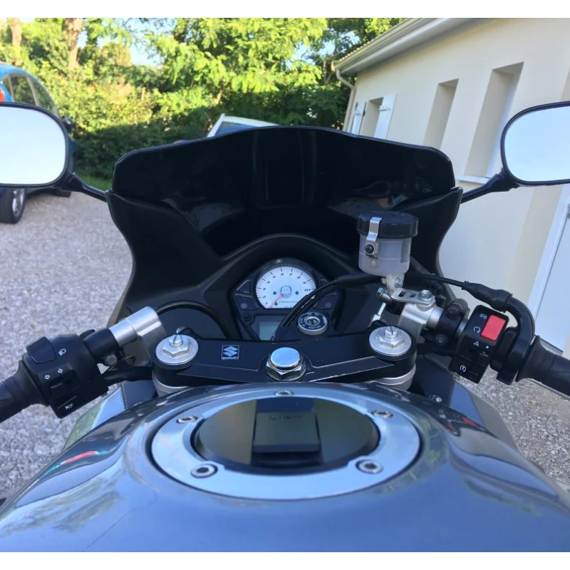 Motorcycle Windshield WindScreen Screen For 2003 - 2008 2011 2012 Suzuki SV650 SV650S SV 650 SV1000 SV1000S 1000 S Black Clear
