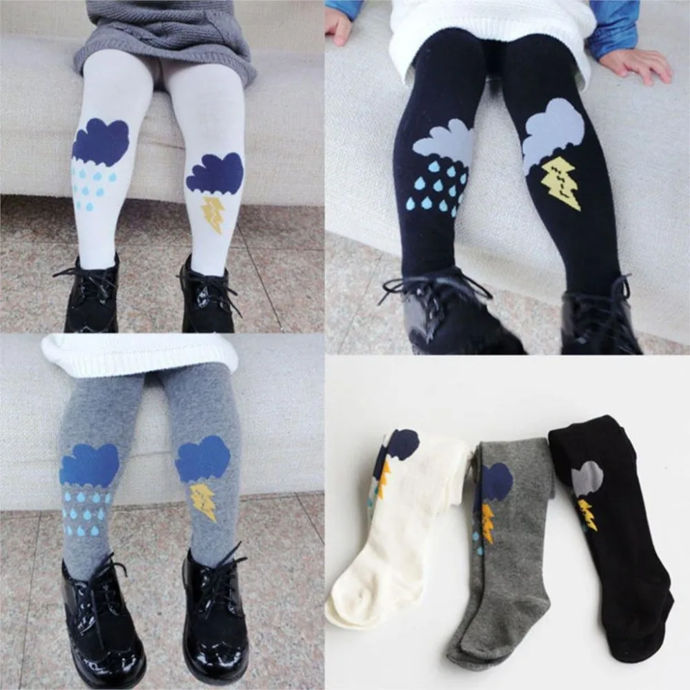 0-5 Years baby tight Cute Rain Weather Tights Cotton Children Baby Girls Winter Stockings Kids Toddler Pantyhose