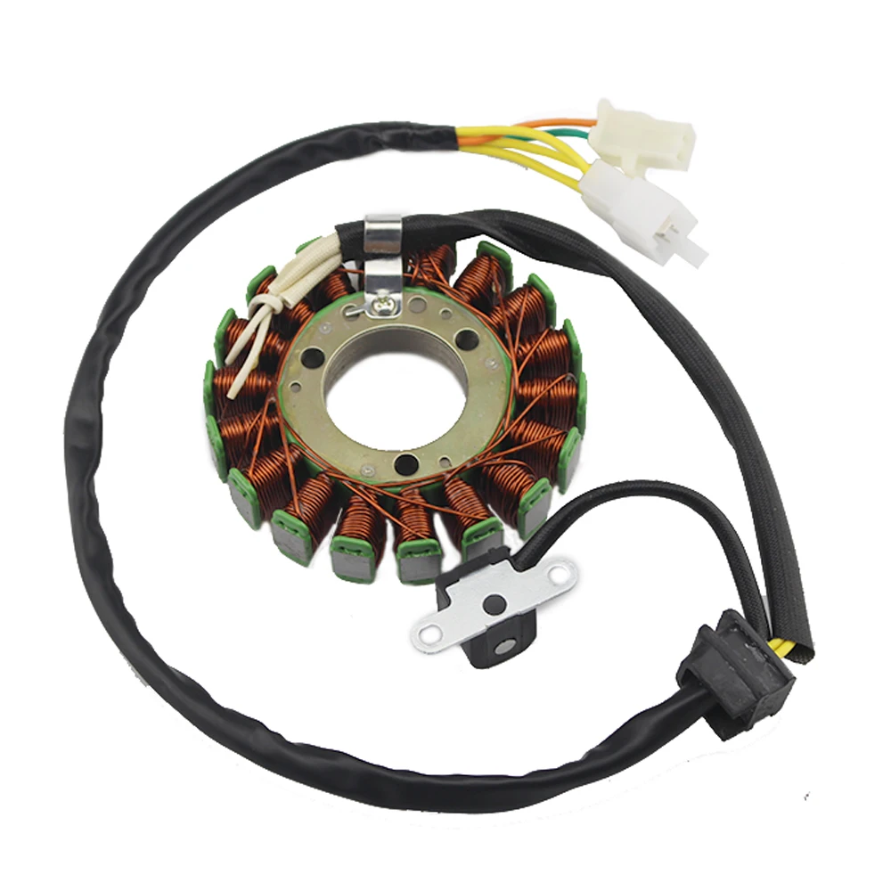 دراجة نارية مولد مغناطيسي لفافة ثابتة لسوزوكي 32101-38302 GN250 1982 1983 1984 1985-2001 TU250 1997 1998 1999 2000-2016