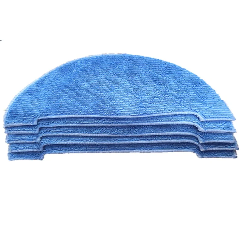 5pcs ทำความสะอาด Pad ทำความสะอาด Mop สำหรับ ILIFE V80,V8s,X800,X750,X787, x785 หุ่นยนต์หุ่นยนต์เครื่องดูดฝุ่นอุปกรณ์เสริม