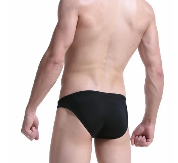 Maillot de bain doux taille basse pour homme, bikini, slip, sous-vêtement de plage, caleçon de spa