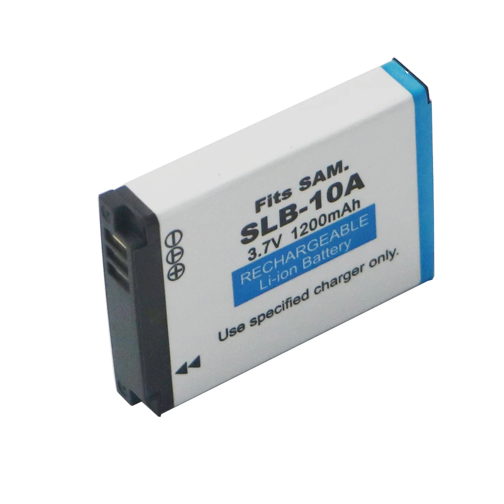 1Pc SLB-10A SLB 10A SLB10A Camera Battery for Samsung SL102 SL202 SL420 SL620 SL820 HZ10W HZ15W ES55 L100 L110 L200 L210 L310W