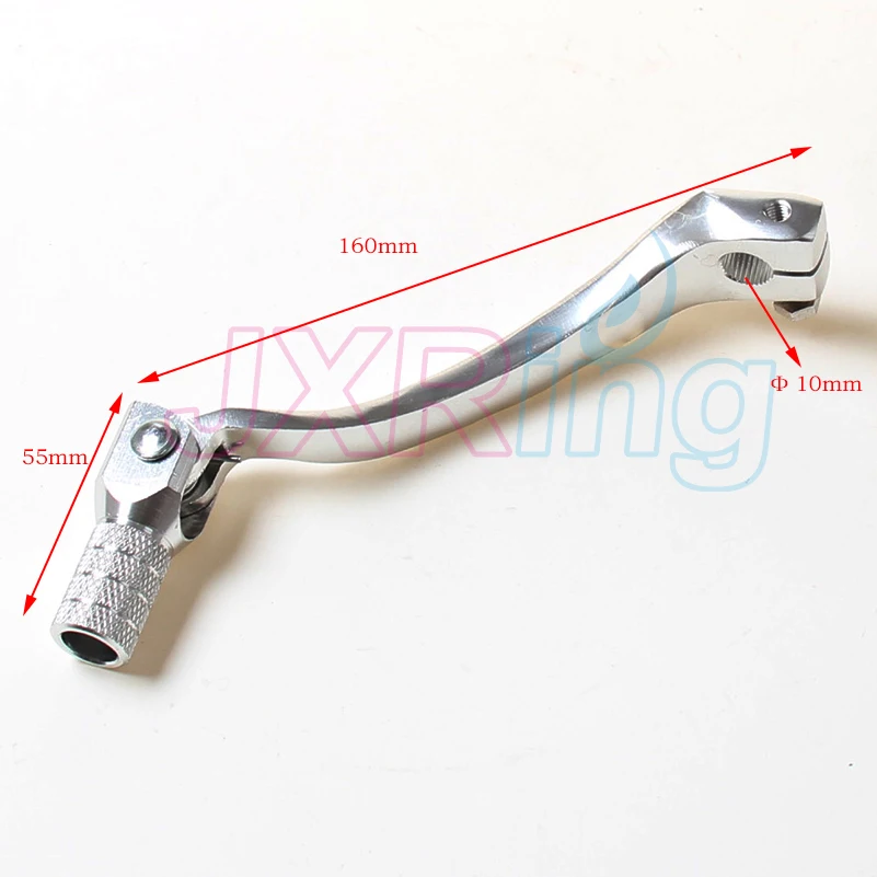 Free shipping Aluminum Folding Shifter Shift Lever For ZS177MM Engine NC250 KAYO T6 BSE J5 Xmotos NC 250cc Dirt bike image 3