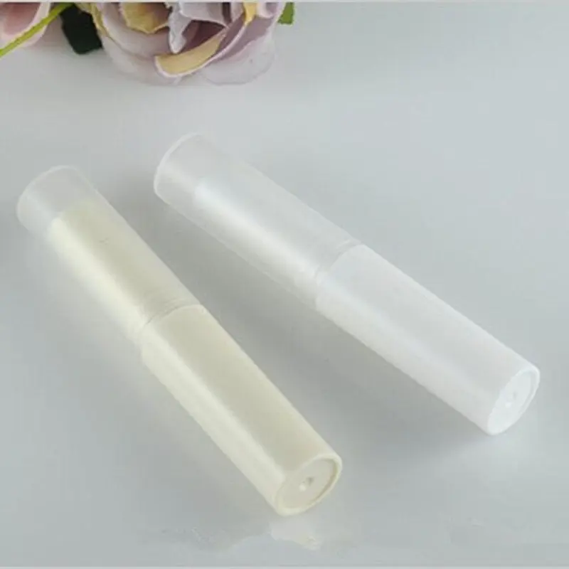 10pcs/lot New Popular 4g Korean PP Lipstick Tube Hot Cosmetic Packaging Lip Balm Tube DIY Empty Lipstick Tube Containers Bottles