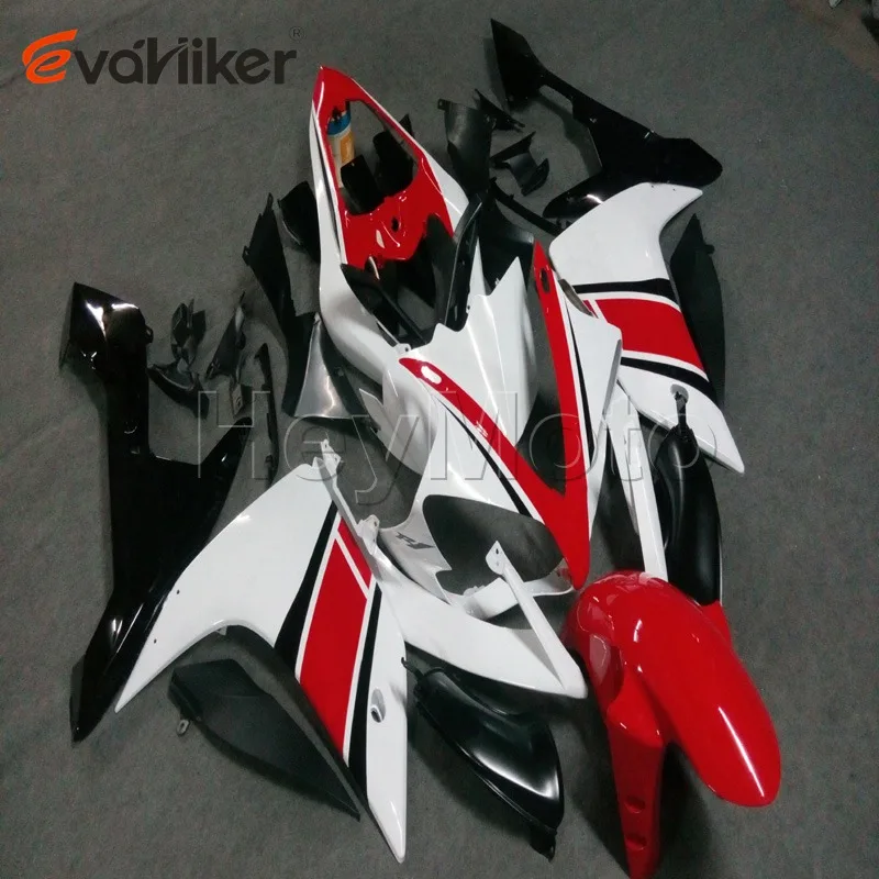 

motorcycle fairings for YZFR1 2007 2008 red white black YZF R1 07 08 ABS plastic motor panels kit Injection mold H3