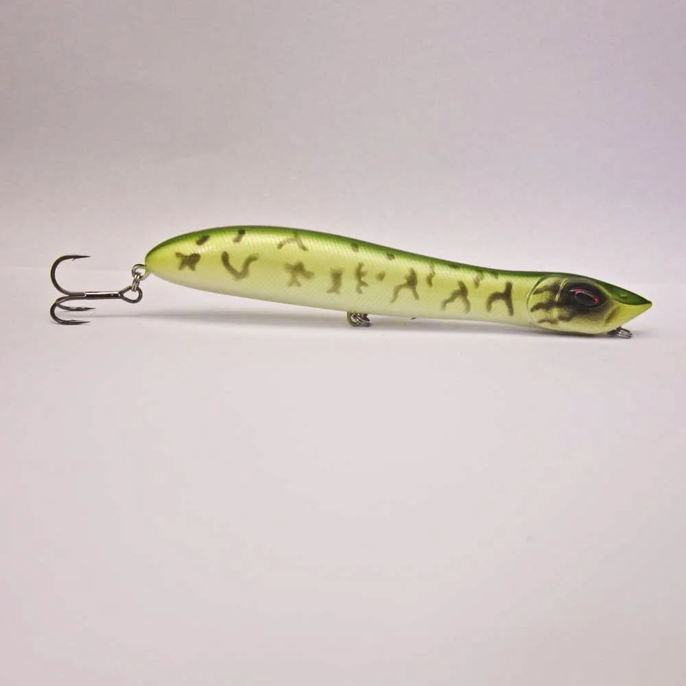 Fishing Topwater Popper Bait Snake Head Wobbler 140mm/26g