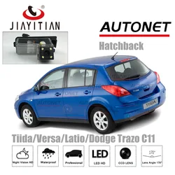 JIAYITIAN Rear view Camera For Nissan Tiida/Versa/Latio C11 Hatchback 2004~2012/CCD/Night Vision/Reverse parking Backup Camera