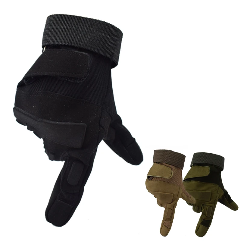 

Anti-skid Sport Gloves Men's Hunting Full Finger Gloves Tactical Combat Gloves Outdoor Hiking Camping Gloves