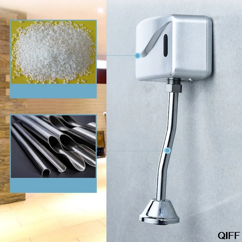 الجملة ، الحمام والمرحاض ، المبولة الكهربائية الأوتوماتيكية ، صمام التدفق ، مستشعر الأشعة تحت الحمراء ، بدون تلامس ، مثبت على الحائط ، 25 يونيو