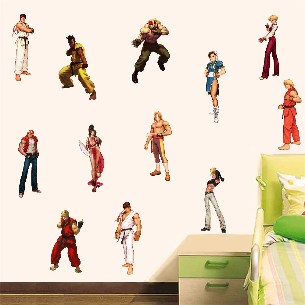 The king of Fighters   Wall Sticker Decal Decor Poster Mural  removable  d089