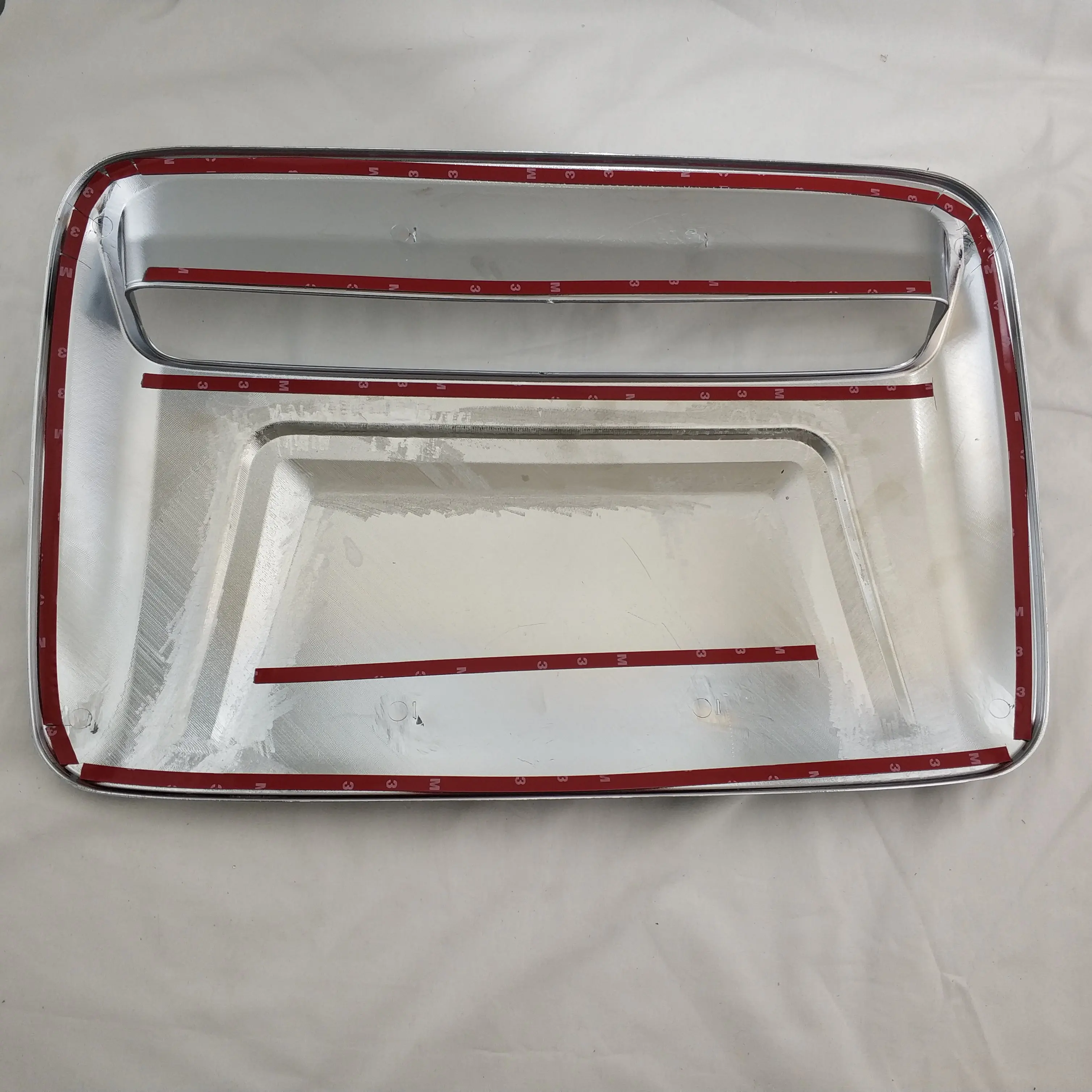 New Red Font car parts Car Accessories ABS Chrome Bonnet Hood Parts For Toyota Hilux VIGO 2005-2014 Automobile hood