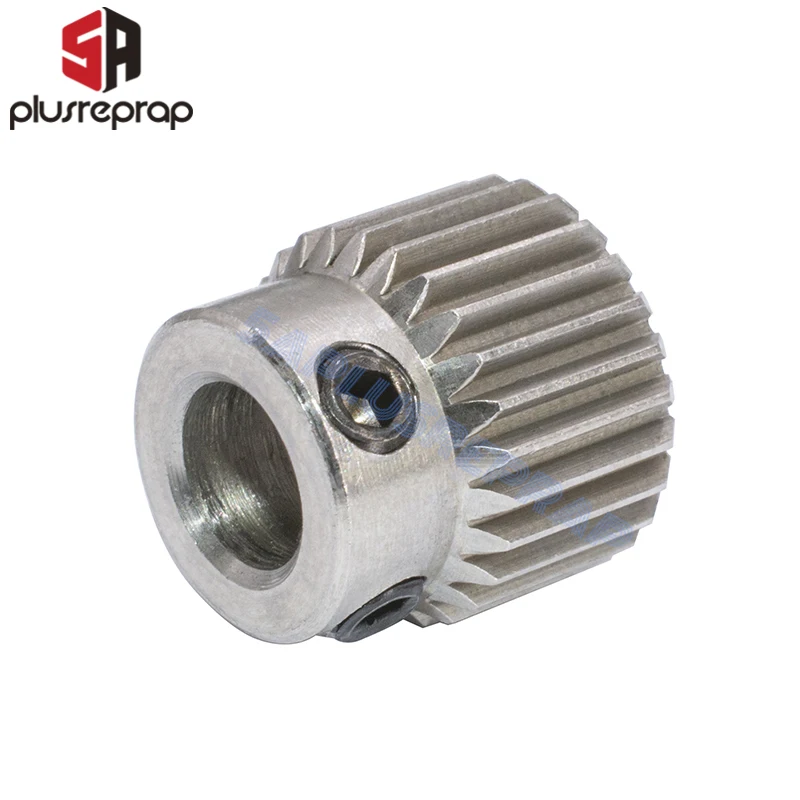 Mk7 MK8 CR10 Extrusion Gear 26/40/50 Tooth Teeth Brass or Stainless Steel Drive Gear Feeding Gear Wheel for 3D Printer Extruder